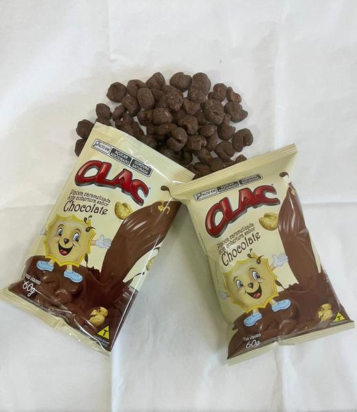 Imagem de PIPOCA CLAC CARAMELIZADA COM COBERTURA SABOR CHOCOLATE - 10x60g