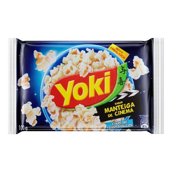 Imagem de Pipoca para Microondas Yoki Manteiga Cinema 100g