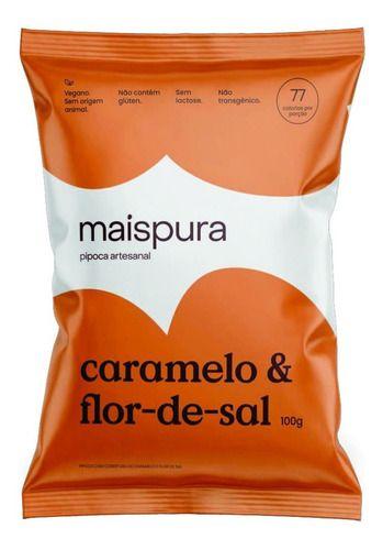 Imagem de Pipoca Pronta Artesanal Caramelo & Flor De Sal Maïs Pura Pacote 100g