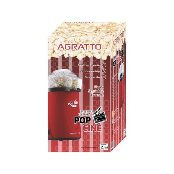 Pipoqueira elétrica pop cine manteiga vermelha agratto 220v Imagem de Pipoqueira elétrica pop cine manteiga vermelha agratto 220v