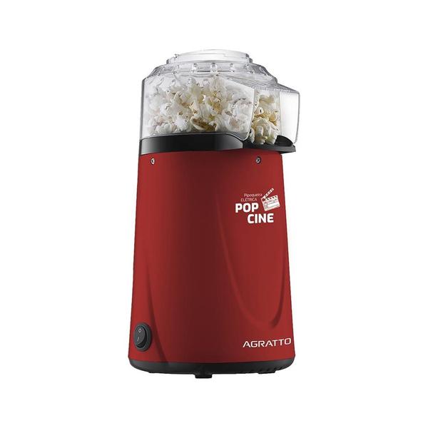Pipoqueira elétrica pop cine manteiga vermelha agratto 220v Imagem de Pipoqueira elétrica pop cine manteiga vermelha agratto 220v