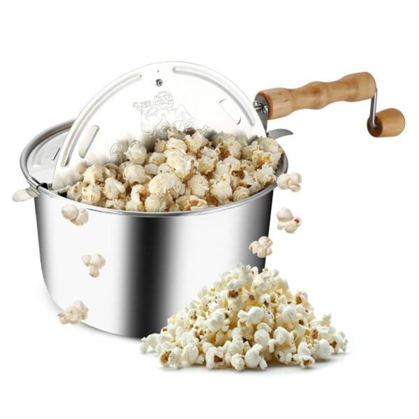 Imagem de Pipoqueira para Fogão GREAT NORTHERN POPCORN COMPANY 83-DT5676 - 6 Quartos - Prata