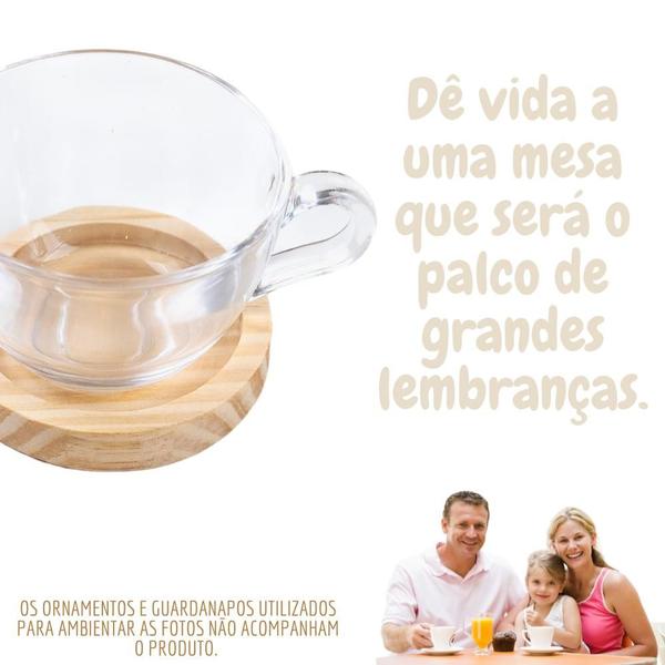 Imagem de pires para xícara de café transparente