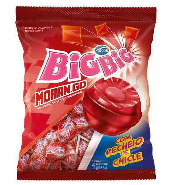 Imagem de Pirulito Big Big Sabor Morango 600G - Arcor