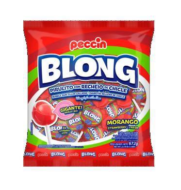 Imagem de Pirulito Blong Morango 672g Peccin