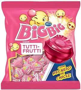 Pirulito Chicle Big Big T Frutti 500gr Arcor Imagem de Pirulito Chicle Big Big T Frutti 500gr Arcor
