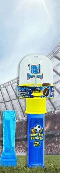 Pirulito Com Brinquedo Kids Mini Pop Sports - Kids Zone Imagem de Pirulito Com Brinquedo Kids Mini Pop Sports