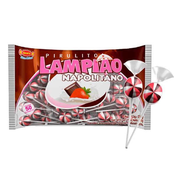 Imagem de Pirulito Lampião Napolitano 275g