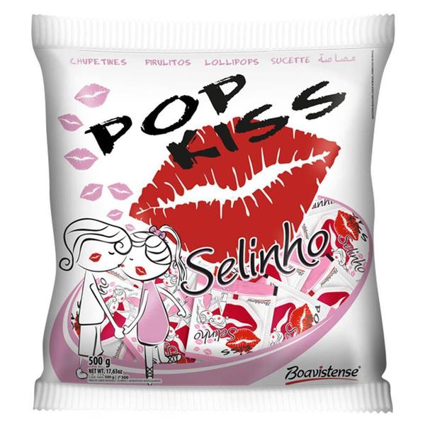 Imagem de Pirulito Pop Kiss Selinho c/50 - Boavistense