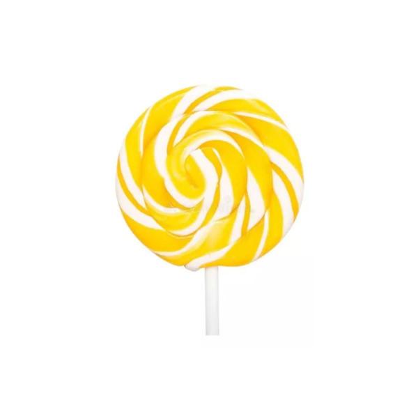Pirulito psicodélico amarelo e branco pacote 50 un martinha Imagem de Pirulito psicodélico amarelo e branco pacote 50 un martinha