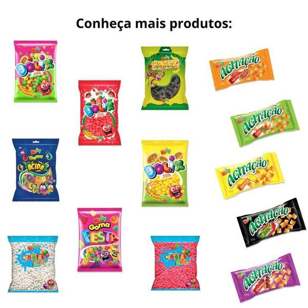 Pirulito Tutti Frutti Bolete Dori Sacolinha Crianças Festa Imagem de Pirulito Tutti Frutti Bolete Dori Sacolinha Crianças Festa