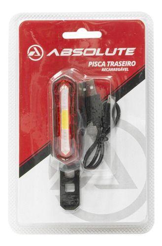 Pisca Absolute Sinalização Traseira Jy-6055c Led Usb Imagem de Pisca Absolute Sinalização Traseira Jy-6055c Led Usb