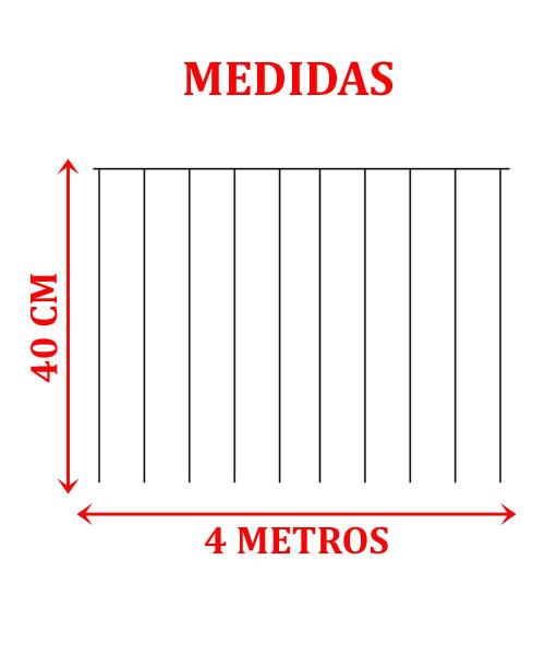 Imagem de Pisca Cascata Azul 288 Lâmpadas Leds 8 Funções 4 Metros 220v