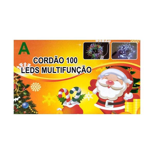 Imagem de Pisca Cordão Led 9M Festa Natalina Branco Frio Zsd 001