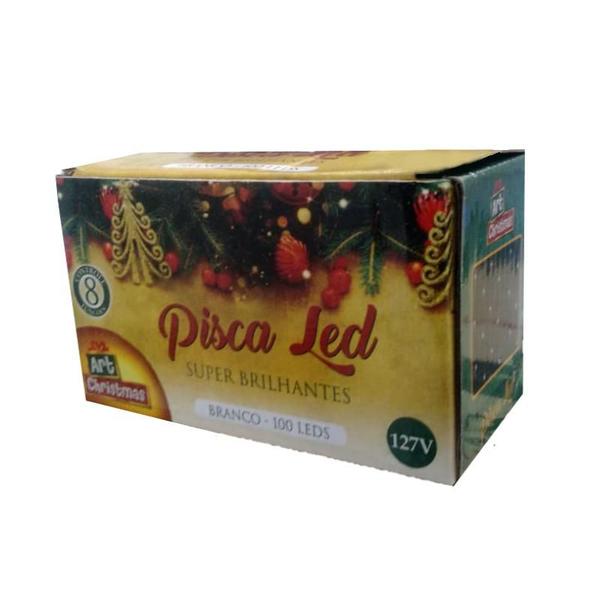 Imagem de Pisca Led 100L Branco 8M 127V Ft -ART CHRISTMAS