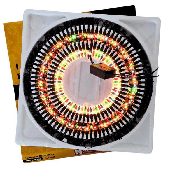 Pisca natal sequencial 140 leds colorido - ntl5140c - WINCY Imagem de Pisca natal sequencial 140 leds colorido - ntl5140c