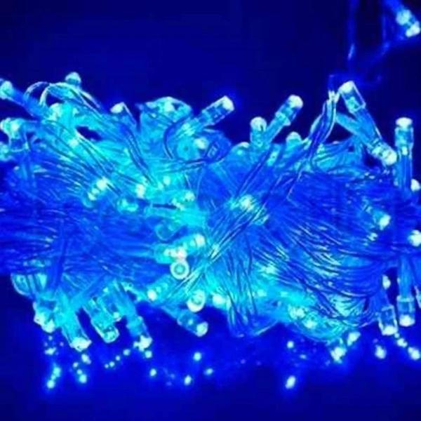 Imagem de Pisca Pisca 100 Leds Azul 8Funções FT 127v -GLOBAL