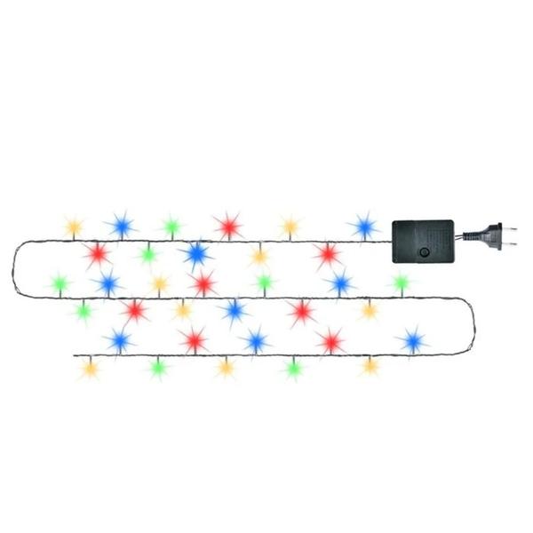 Imagem de Pisca Pisca 100 Leds Color Fio Transparente 8m 220v 4.4w Art Christmas