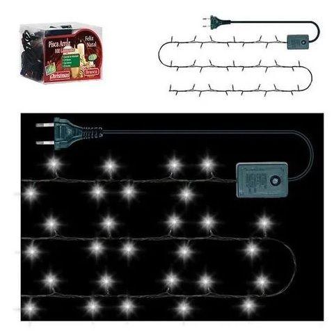 Pisca Pisca Arroz Branco 100 Luzes Led 220v Brilhantes Zein Imagem de Pisca Pisca Arroz Branco 100 Luzes Led 220v Brilhantes Zein