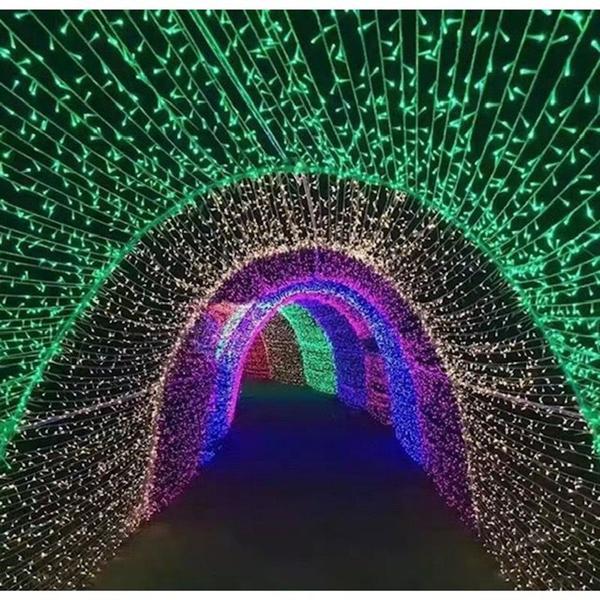 Imagem de Pisca Pisca De Natal 500 LEDS Bivolt 110v - 220v 8 Funções 50metros IP44 Uso Externo Cordão