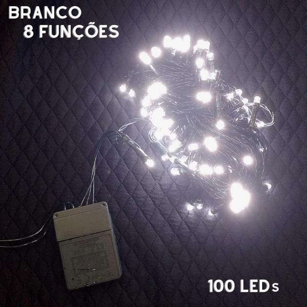 Imagem de Pisca Pisca Decorativo 100 Lâmpadas Led 9M Fio Transparente - Wincy