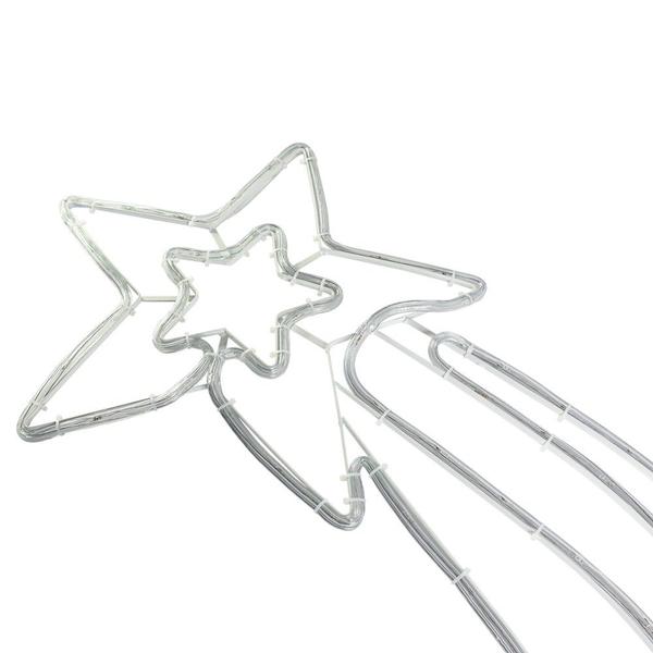 Pisca Pisca Estrela Cadente Branco Frio 127v - Wincy Natal Imagem de Pisca Pisca Estrela Cadente Branco Frio 127v