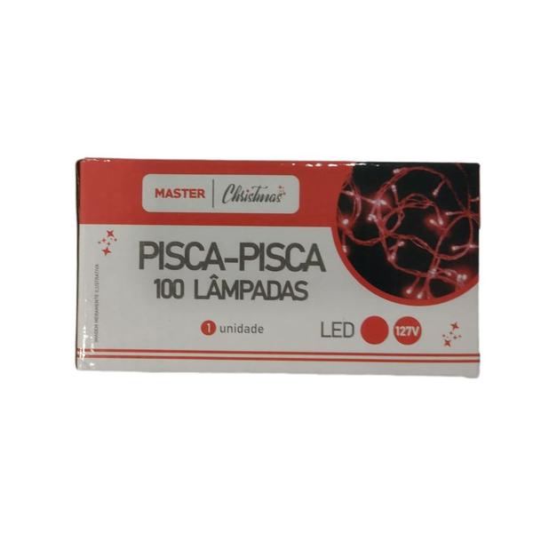 Imagem de Pisca Pisca Led 100 Lampadas 8 Funções Natal Iluminado 110v