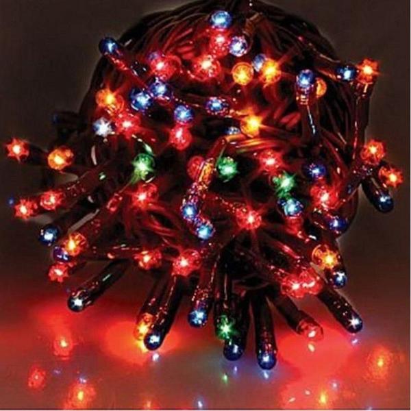 Pisca Pisca Led Natal Colorido 100 Leds 110V 8 Funções - Art Christmas Imagem de Pisca Pisca Led Natal Colorido 100 Leds 110V 8 Funções