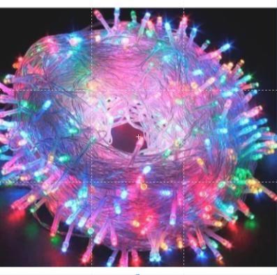 Imagem de Pisca Pisca Natal Cordão 100 Leds 10m 8 Funções Varias Cores 110v