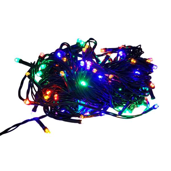 Imagem de Pisca-Pisca Natalino Colorido 100 Luzes De Led 08 Funções Wincy Natal 09M 127V NTL7100C12