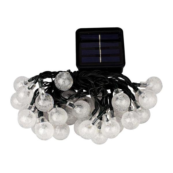 Imagem de Pisca Pisca Solar Bolas Led Colorido 50 Lâmpadas 9m