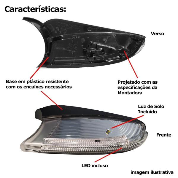 Imagem de Pisca Retrovisor Direito Vectra Gt 2009 2010 2011 Luz Solo