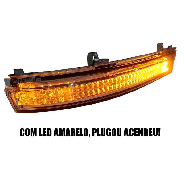 Imagem de Pisca Retrovisor Fox Spacefox 2010 11 12 a 2021 com Led Par