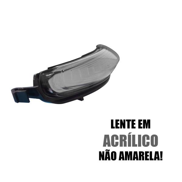 Imagem de Pisca Retrovisor Strada Argo Cronos 2018 a 2023 Acrilico Le