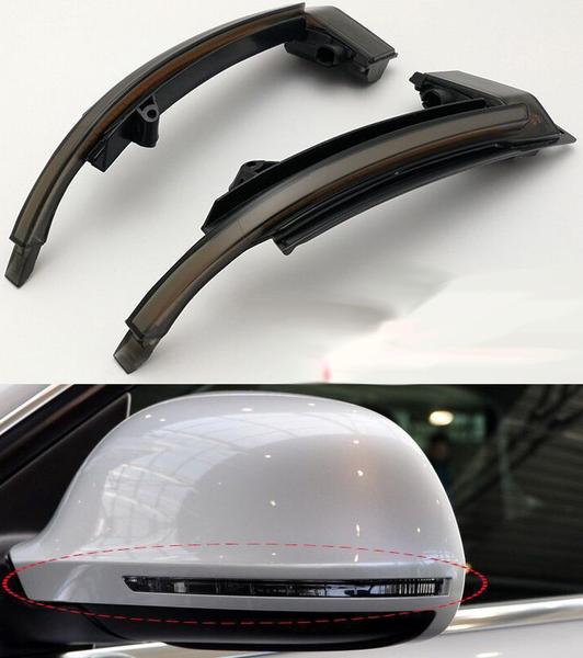 Imagem de Pisca Seta Retrovisor Dentro da Capa Audi A4 A5 A6 Q3 Q5 de 2008 À 2015 - Ld Esquerdo