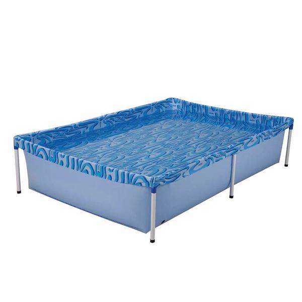 Piscina 1000 Litros Infantil Com Armação + Capa Protetora Cobertura de Proteção - Mor Imagem de Piscina 1000 Litros Infantil Com Armação + Capa Protetora Cobertura de Proteção