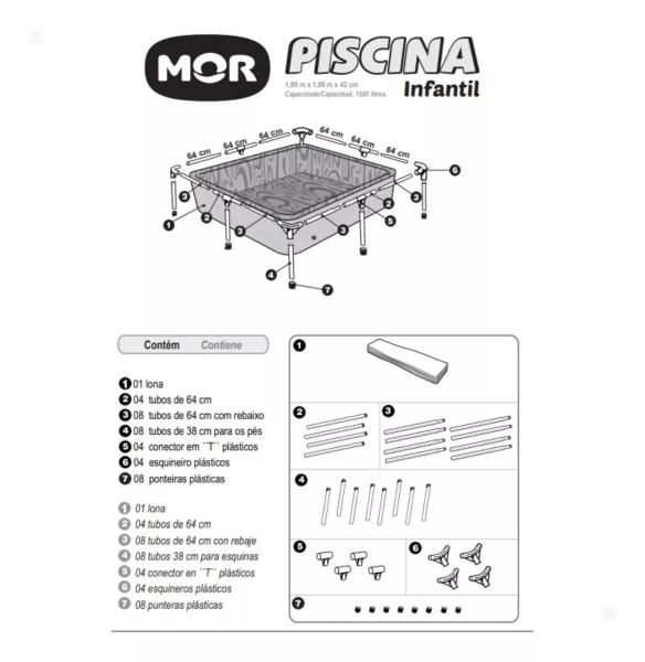 Imagem de Piscina 1500l Mor