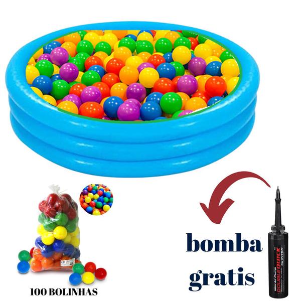 Imagem de Piscina 156 L + 100 Bolinhas + Bomba