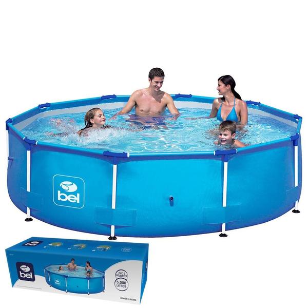 Imagem de Piscina 5000 litros Bel Grande Adulto Estruturada Resistente 