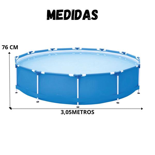 Imagem de Piscina 5000mil litros Bel estruturada resistente