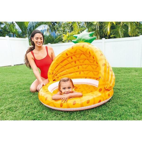 Imagem de Piscina abacaxi com cobertura 45 litros - intex 58414