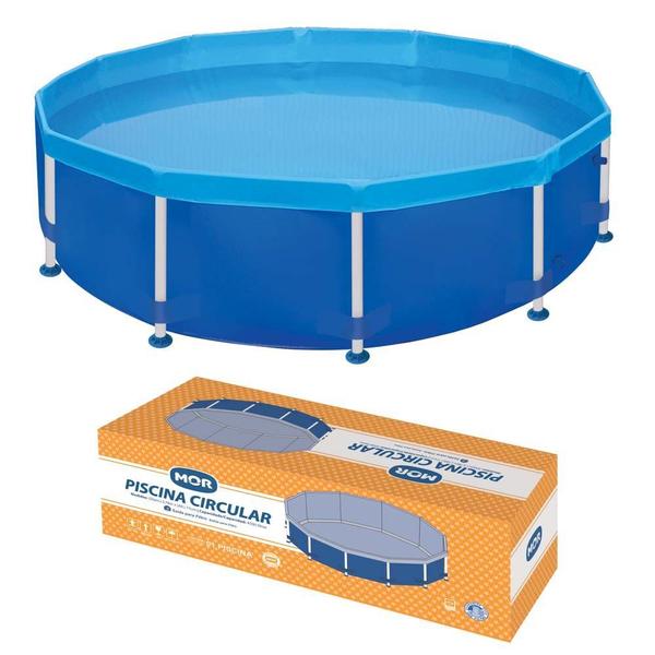 Imagem de Piscina Armação 4500l Circular Azul Mor