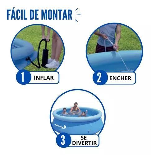 Imagem de Piscina borda inflavel 1000l