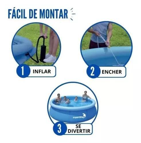 Imagem de Piscina borda inflavel 4600l