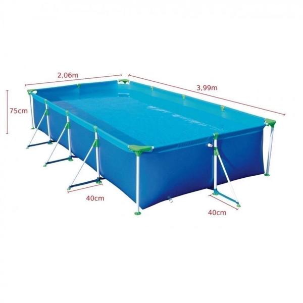 Imagem de Piscina de Armacao 6200l + Bola Inflavel + Boias Das Homem Aranha  Kit 