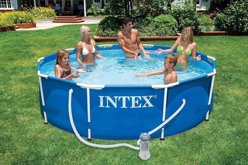 Imagem de Piscina de Armação com Bomba e Filtro 6.503L Intex