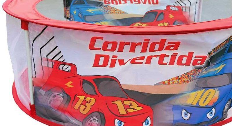 Piscina De Bolinha Divertida Corrida Dm Toys Carros Imagem de Piscina De Bolinha Divertida Corrida Dm Toys Carros