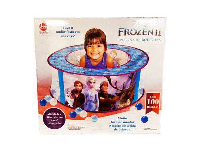 Piscina de Bolinha Frozen 2 100 Bolinhas Líder Brinquedos - LIDER BRINQUEDOS Imagem de Piscina de Bolinha Frozen 2 100 Bolinhas Líder Brinquedos