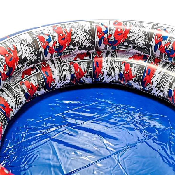 Piscina De Bolinha Homem Aranha Inflável 37L + 100 Bolinhas - Etitoys Imagem de Piscina De Bolinha Homem Aranha Inflável 37L + 100 Bolinhas
