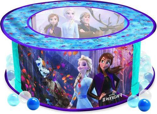 Imagem de Piscina De Bolinha Infantil 100 Bolinhas Princesa Frozen